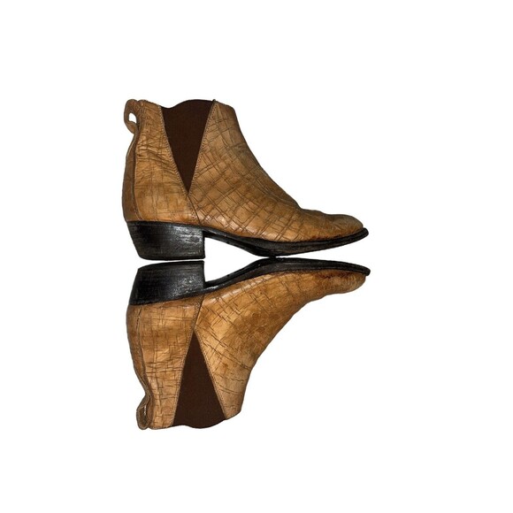 Moma Vintage Ankle Boots, Rare Pattern Size 37 / 6.5 - Picture 1 of 4